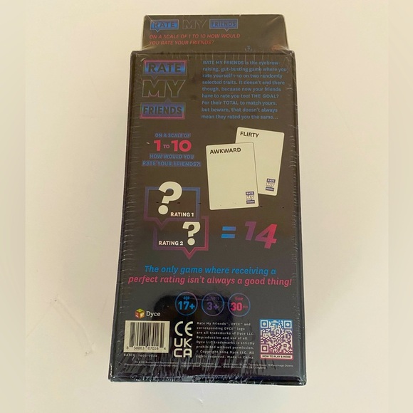 RATE My Friends The Ultimate Reveal Party Game After Dark Edition Included NEW - Picture 4 of 5